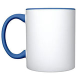 Taza Azul  Personalizada