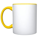 Taza Amarilla Personalizada