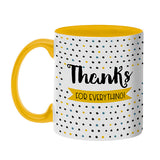 Taza Amarilla Personalizada