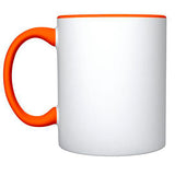 Taza Naranja Personalizada