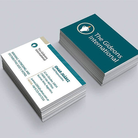 '500 tarjetas de visita' - Customized