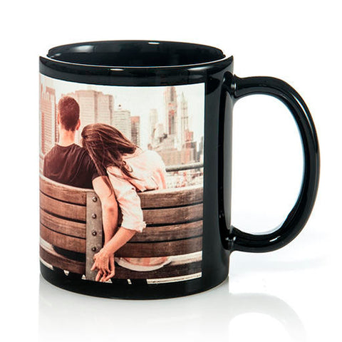 Taza Exterior Negro Personalizada