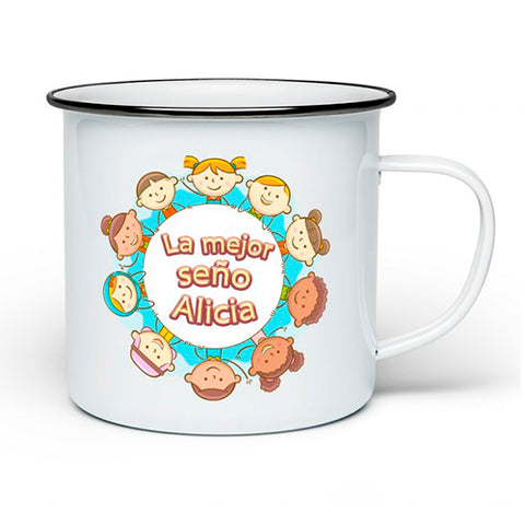 Taza Estilo Vintage Personalizada