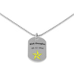 Cadena para chapa estilo Militar