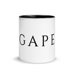 TAZA AGAPE BORDE NEGRO