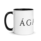 TAZA AGAPE BORDE NEGRO