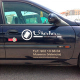 Rotulación puerta de coche o furgoneta